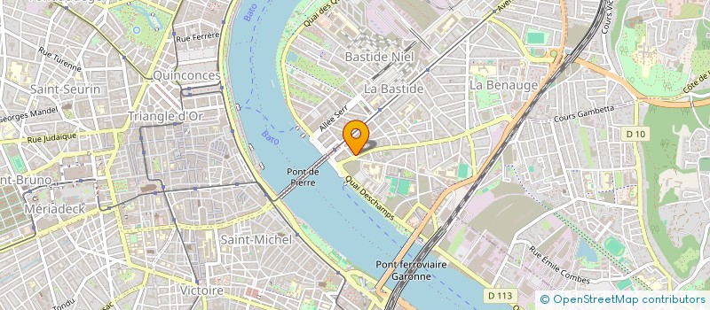 localisation de l'entreprise MEMOA  BORDEAUX