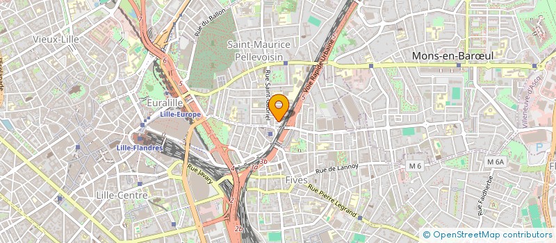 localisation de l'entreprise MEMODELI à LILLE