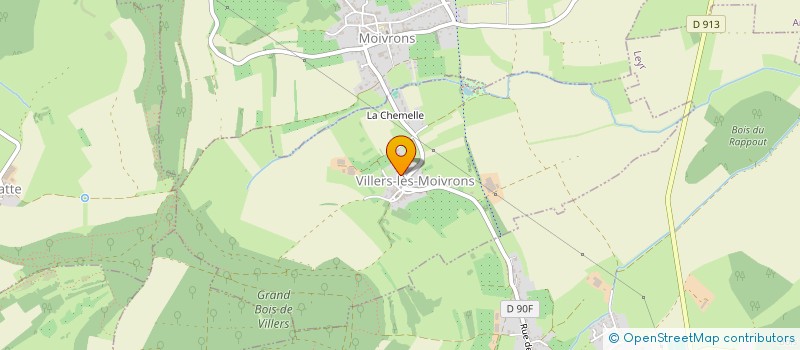 localisation de l'entreprise MEMOGREEN  ATTILLONCOURT