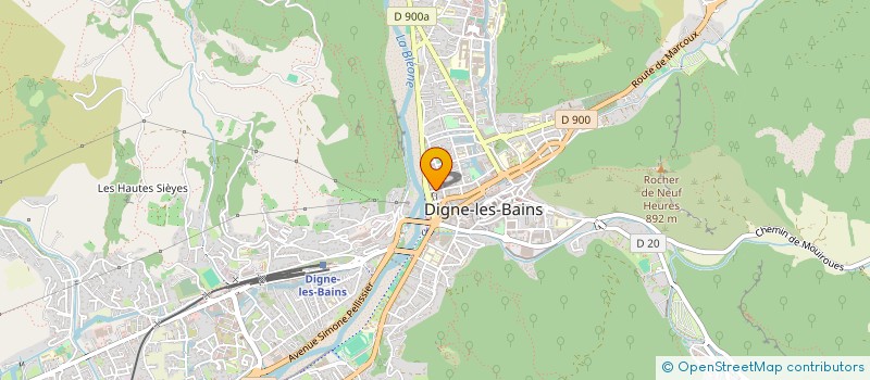localisation de l'entreprise MEMOIRE à DIGNE-LES-BAINS