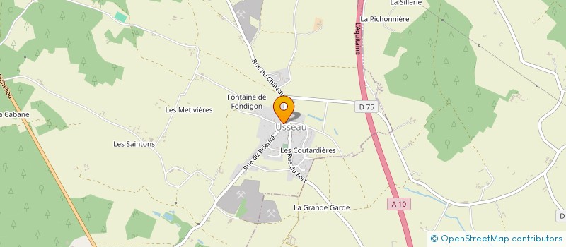 localisation de l'entreprise MEMOIRE COLLECTIVE ET HISTORIQUE DU PATRIMOINE LOCAL  USSEAU