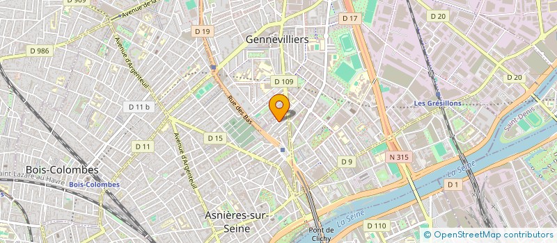 localisation de l'entreprise MEMOIRE D ELEPHANT à ASNIERES-SUR-SEINE