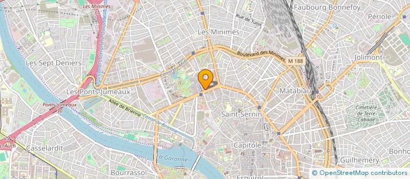 localisation de l'entreprise MEMOIRE D'IMAGES à TOULOUSE