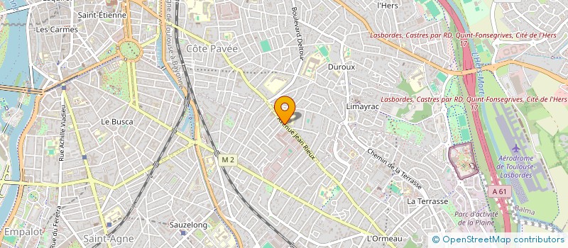 localisation de l'entreprise MEMOIRE DE LA BATAILLE DE TOULOUSE DU 10 AVRIL 1814 à TOULOUSE