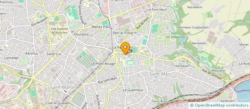 localisation de l'entreprise MEMOIRE DE SAINT-MARC à BREST
