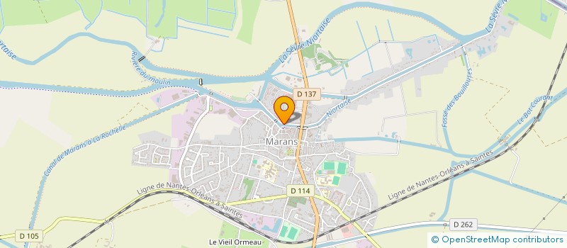 localisation de l'entreprise MEMOIRE DU GOUT  MARANS