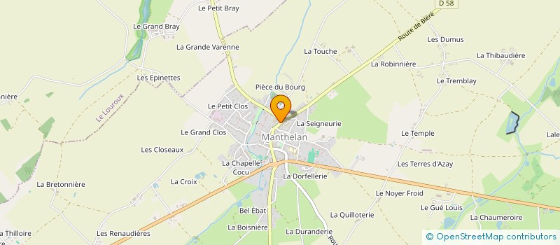 localisation de l'entreprise MEMOIRE ET PATRIMOINE EN LIGUEILLOIS  LIGUEIL