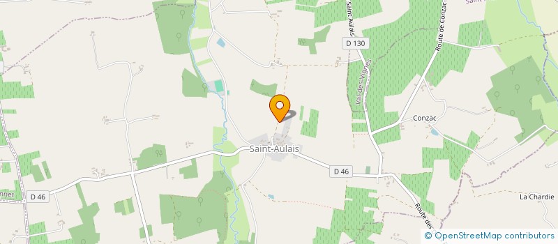 localisation de l'entreprise MEMOIRE FRUITIERE DES CHARENTES à SAINT-AULAIS-LA-CHAPELLE