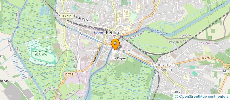 localisation de l'entreprise MEMOIRE FRUITIERE DES PAYS DE VILAINE  SAINT-NICOLAS-DE-REDON