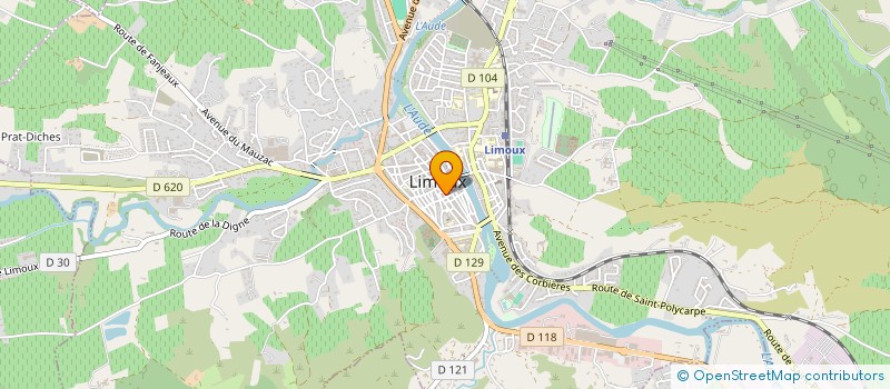 localisation de l'entreprise MEMOIRE HISTORIQUE LIMOUX ARCHIVES LOCAL à LIMOUX