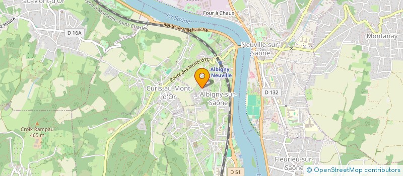 localisation de l'entreprise MEMOIRE METHODOLOGIE IMAGE INFORMATION  ALBIGNY-SUR-SAONE