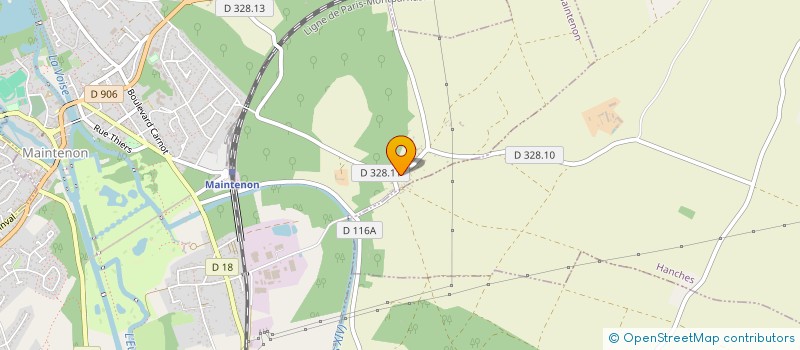 localisation de l'entreprise MEMOIRE MILITAIRE MAINTENONNAISE à MAINTENON