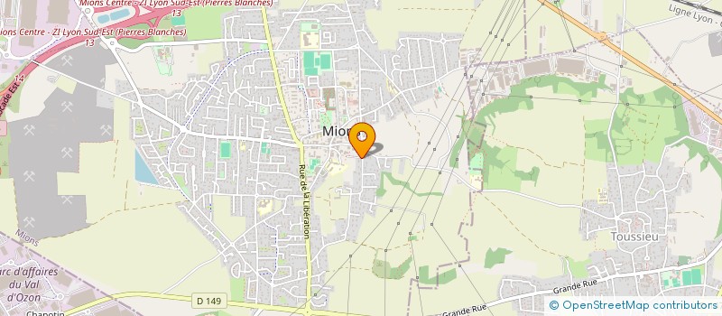 localisation de l'entreprise MEMOIRE MIOLANDE  MIONS