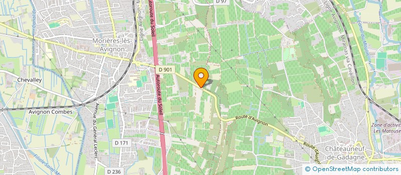 localisation de l'entreprise MEMOIRE MORIEROISE  MORIERES-LES-AVIGNON