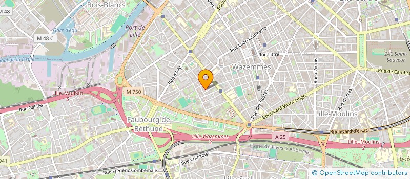 localisation de l'entreprise MEMOIRE MORTE à LILLE