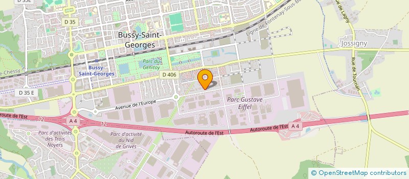 localisation de l'entreprise MEMOIRE PARIS  BUSSY-SAINT-GEORGES