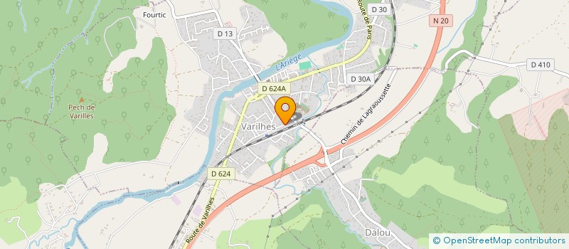 localisation de l'entreprise MEMOIRE RESISTANCE EN ARIEGE SOLIDARITE TRANSFONTALIERE à VARILHES