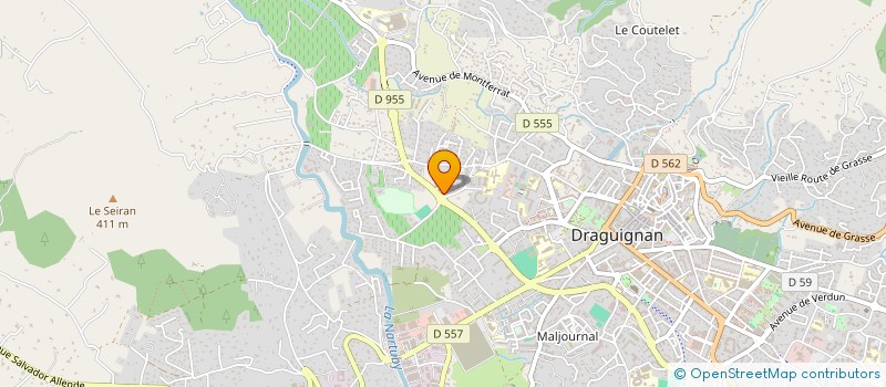 localisation de l'entreprise MEMOIRE UNITE DIGNITE DES RAPATRIES D'ALGERIE (M.U.D.R.A)  DRAGUIGNAN