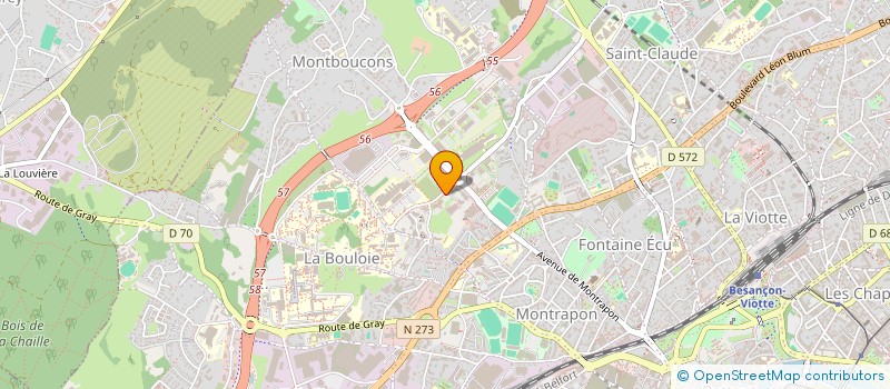 localisation de l'entreprise MEMOIRE VIV HAND  BESANCON