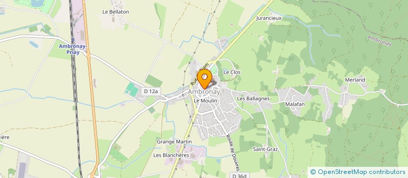 localisation de l'entreprise MEMOIRES D'AUTREFOIS à AMBRONAY