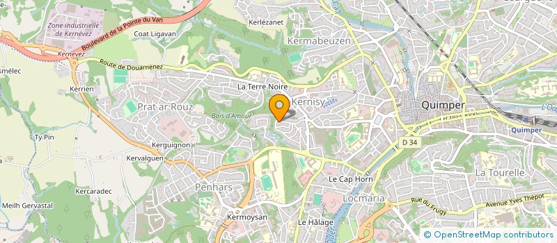 localisation de l'entreprise MEMOIRES DES ESCLAVAGES à QUIMPER