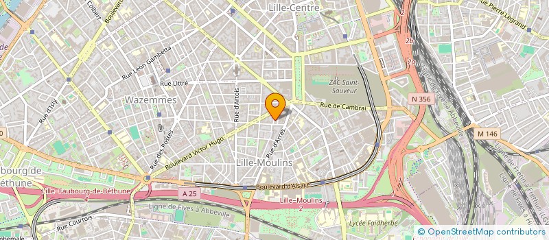 localisation de l'entreprise MEMOIRES JUIVES SEPTENTRIONALES à LILLE