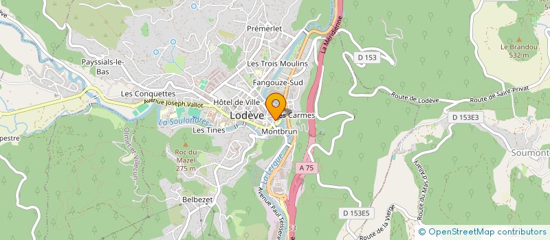 localisation de l'entreprise MEMOIRES MEDITERRANEE à LODEVE