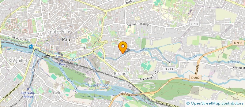 localisation de l'entreprise MEMOIRES MUSICALES SANS FRONTIERE à PAU