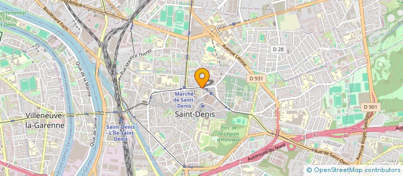 localisation de l'entreprise MEMOIRES PLURIELLES SA à SAINT-DENIS