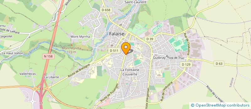 localisation de l'entreprise MEMOIRES - POCHE DE FALAISE-CHAMBOIS - LES CIVILS à FALAISE