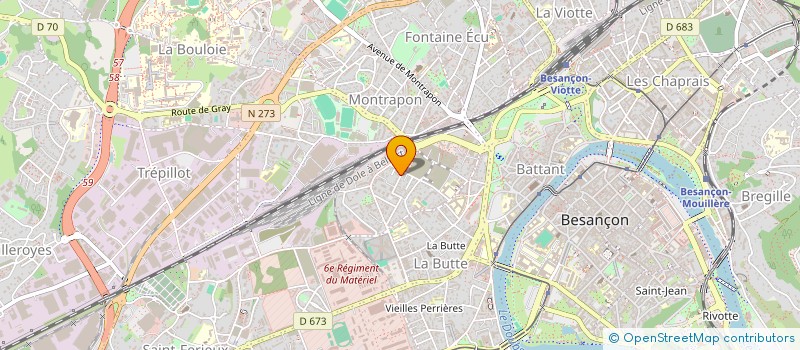 localisation de l'entreprise MEMOIRESCOLLECTIF  BESANCON