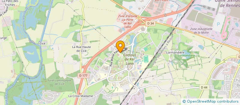 localisation de l'entreprise MEMOMETAL à BRUZ