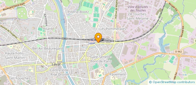localisation de l'entreprise MEMORANDUM à LAVAL