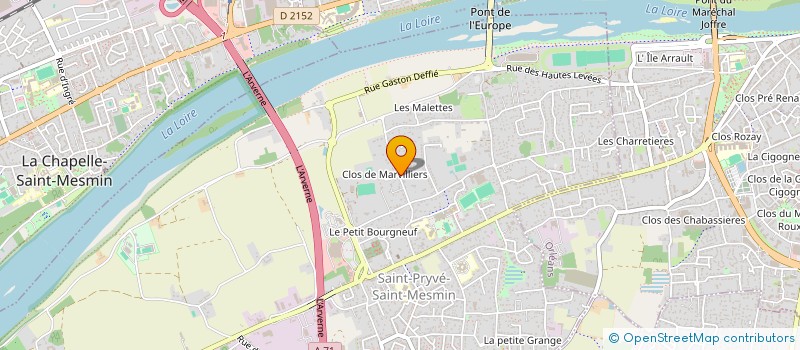 localisation de l'entreprise MEMORHIA à SAINT-PRYVE-SAINT-MESMIN