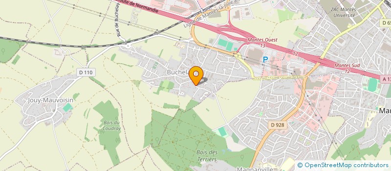 localisation de l'entreprise MEMORIART  BUCHELAY