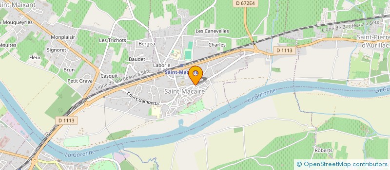 localisation de l'entreprise MEMORING  SAINT-MACAIRE