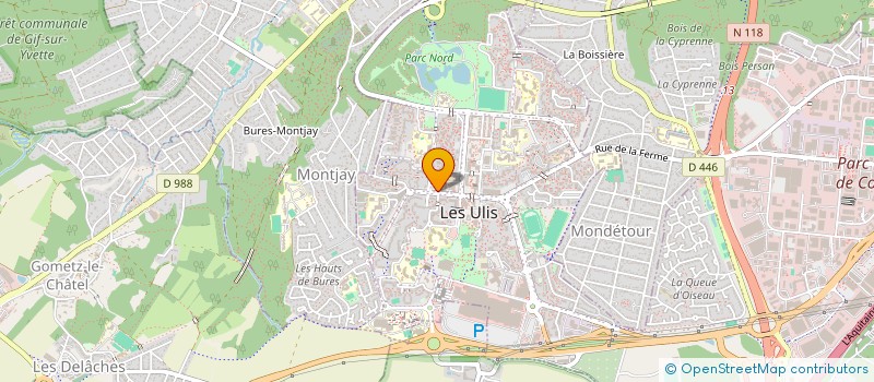 localisation de l'entreprise MEMORIZ'UP à LES ULIS