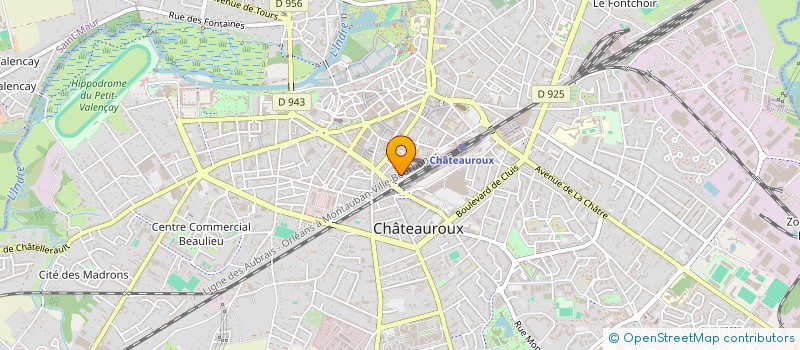 localisation de l'entreprise MEMORIZZ à CHATEAUROUX