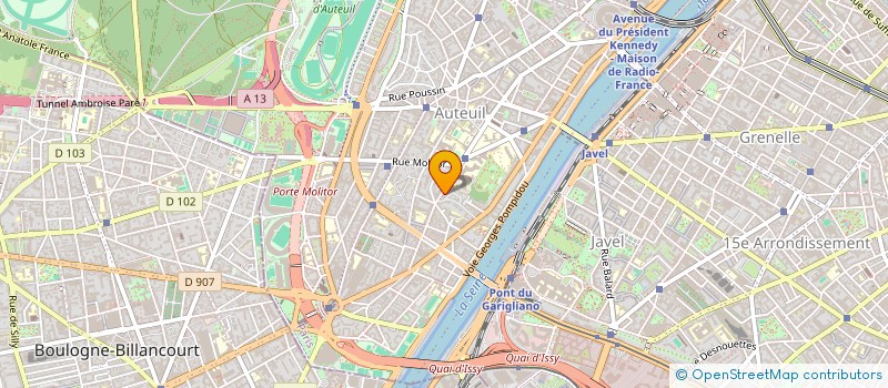 localisation de l'entreprise MEMORY QUIZZ  PARIS