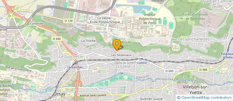 localisation de l'entreprise MEMORYMUSIC à PALAISEAU