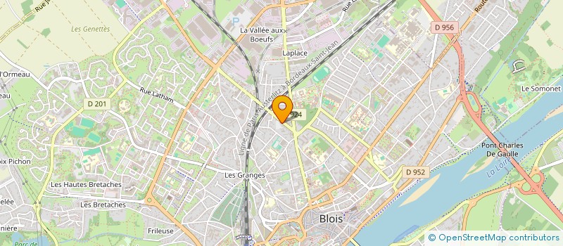 localisation de l'entreprise MEMORYS  BLOIS