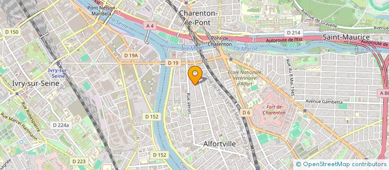 localisation de l'entreprise MEMORYTHME à ALFORTVILLE