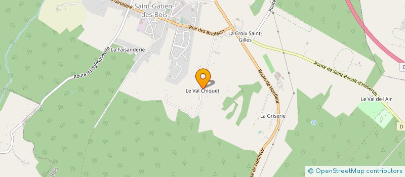 localisation de l'entreprise MEMPHIS  SAINT-GATIEN-DES-BOIS