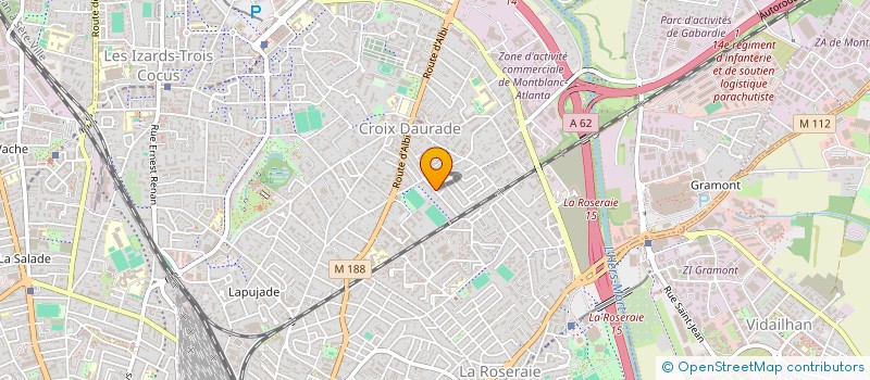 localisation de l'entreprise MEMPHIS à TOULOUSE