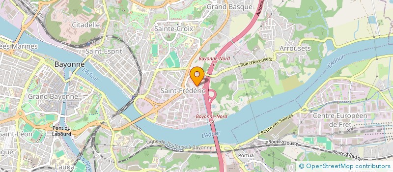 localisation de l'entreprise MEMPHIS BAYONNE  BAYONNE