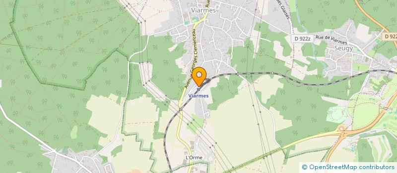 localisation de l'entreprise MEMPHIS CAFE  LUZARCHES