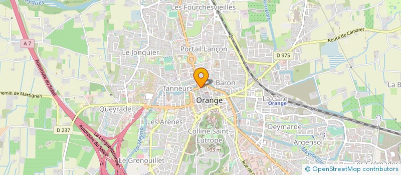 localisation de l'entreprise MEMPHIS CLUB  ORANGE