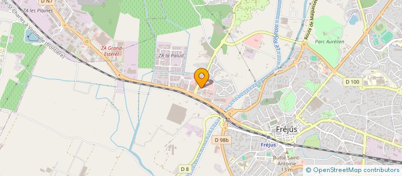 localisation de l'entreprise MEMPHIS FREJUS à FREJUS
