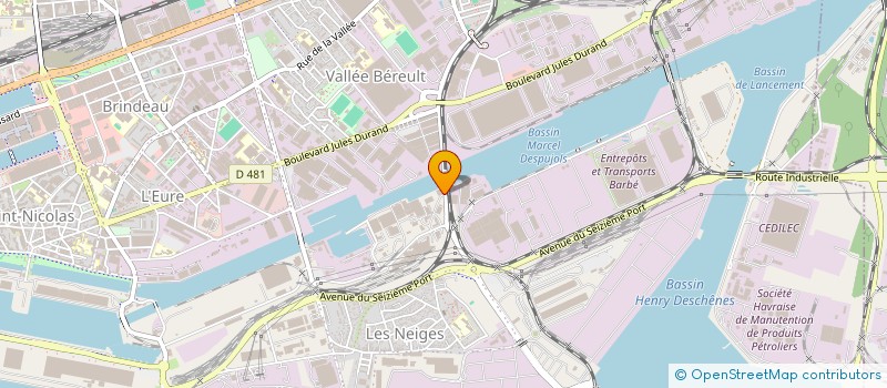 localisation de l'entreprise MEMPHIS LE HAVRE à LE HAVRE