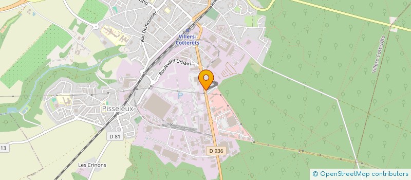 localisation de l'entreprise MEMROL à VILLERS-COTTERETS
